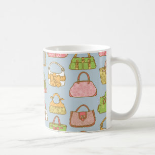 Mug Motif mignon et coloré d'illustration de sacs