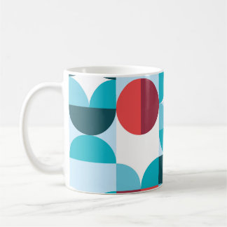 Mug Motif minimaliste des années 70 rétro