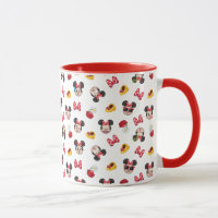 Motif Minnie Mouse Emoji