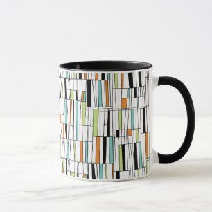 Mug Motif moderne de la moitié du siècle