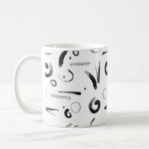 Mug Motif moderne enso dans le style sumi-e