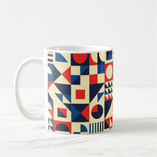 Mug Motif moderne géométrique du milieu du siècle - 60