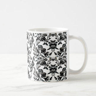 Mug Motif monochrome Floral