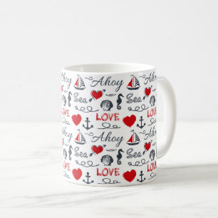 Mug Motif nautique sans voile