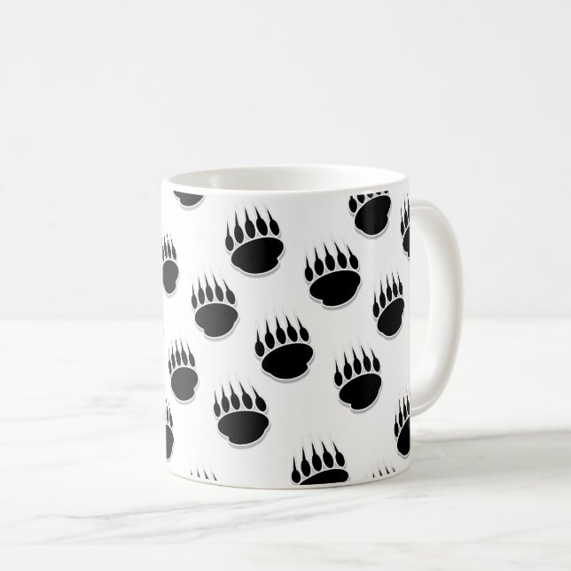Mug Motif noir à épi (Devant droit)