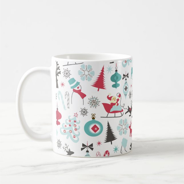 Mug Motif nordique de Noël (Gauche)