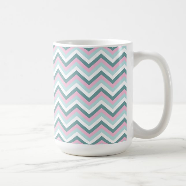 Mug Motif Ocean Mist Chevron (Droite)
