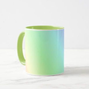 Mug Motif pastel multicolore