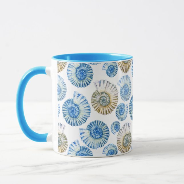 Mug Motif Pastel Seashell 2 (Gauche)
