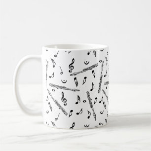 Mug Motif Piccolo Music Note