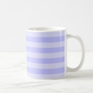 Mug Motif rayé bleu clair