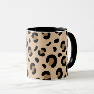 Mug Motif rayé de tigre gras – Conception d'impression