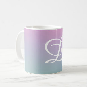 Mug motif rétrogradé couleur peu élégant