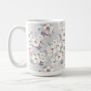 Mug Motif rose mou d'aquarelle