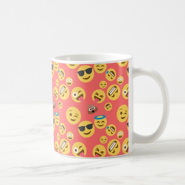 Mug Motif rouge idiot d'Emoji (Droite)
