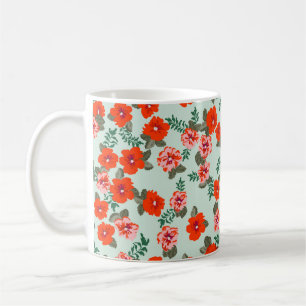Mug Motif sans couture dans de petites fleurs sauvages