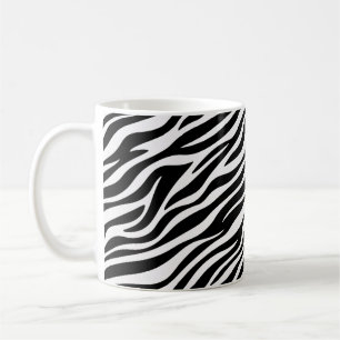 Mug Motif sans couture de rayures de zèbre Impression 