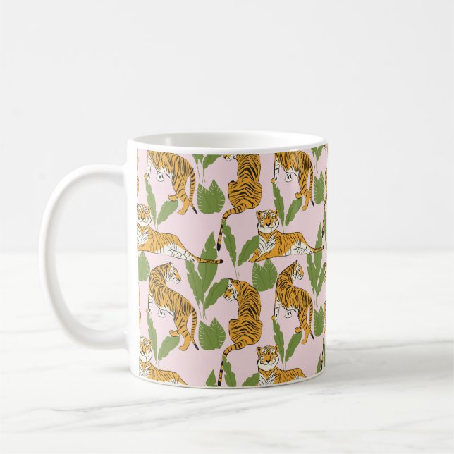 Mug Motif sans couture. Imitation d'un motif de patchw (Gauche)