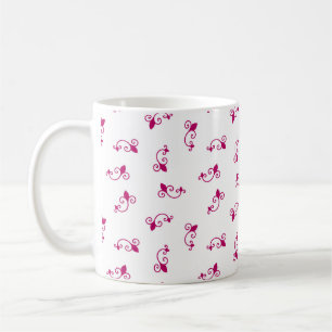 Mug Motif sans couture. Ornement vintage. illust vinta