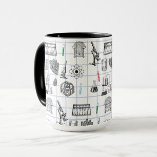 Mug Motif scientifique en chimie scientifique