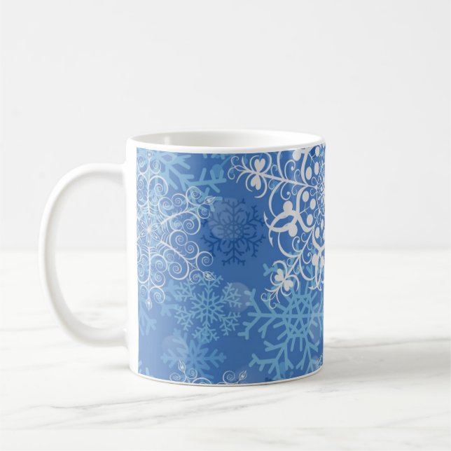 Mug Motif Snowflake (Gauche)