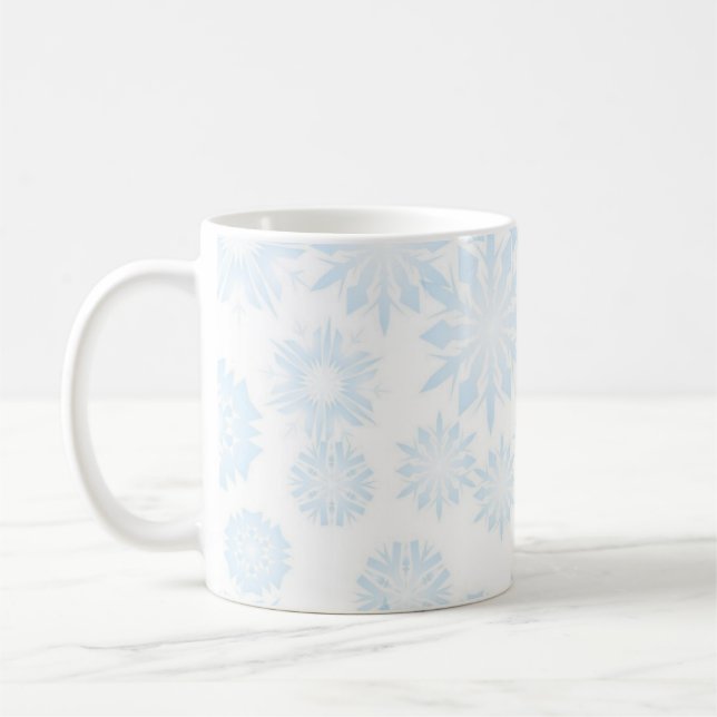 Mug Motif Snowflake (Gauche)
