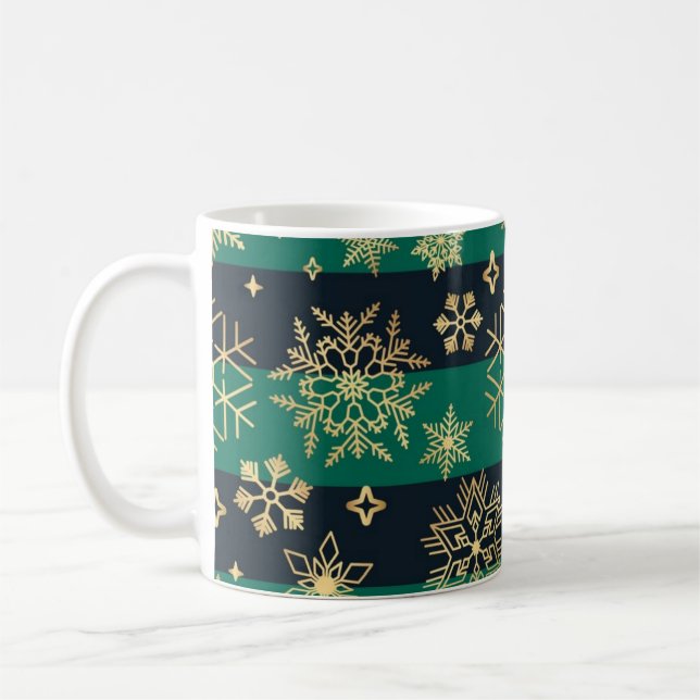 Mug Motif Snowflake (Gauche)