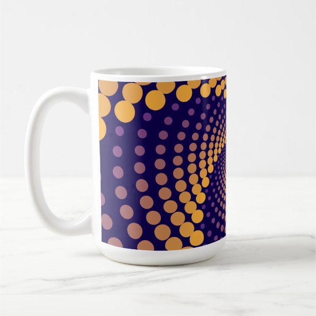 Mug Motif spiral Vortex (Gauche)