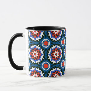 Mug Motif Suzani aux ornements audacieux