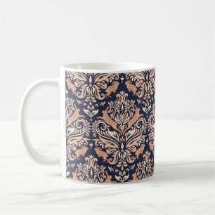 Mug Motif symétrique sans couture dans le style Damask
