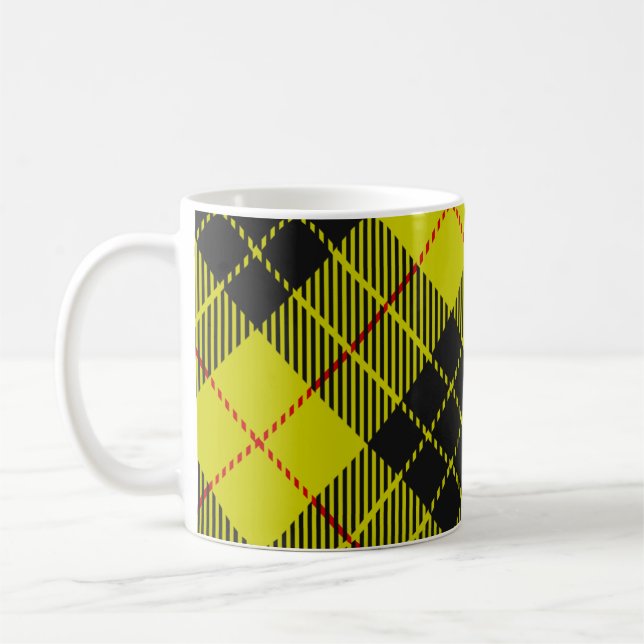 Mug Motif tartan MacLeod (Gauche)