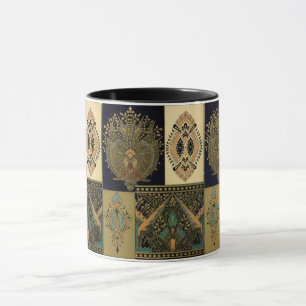 Mug Motif textile Art nouveau Christopher