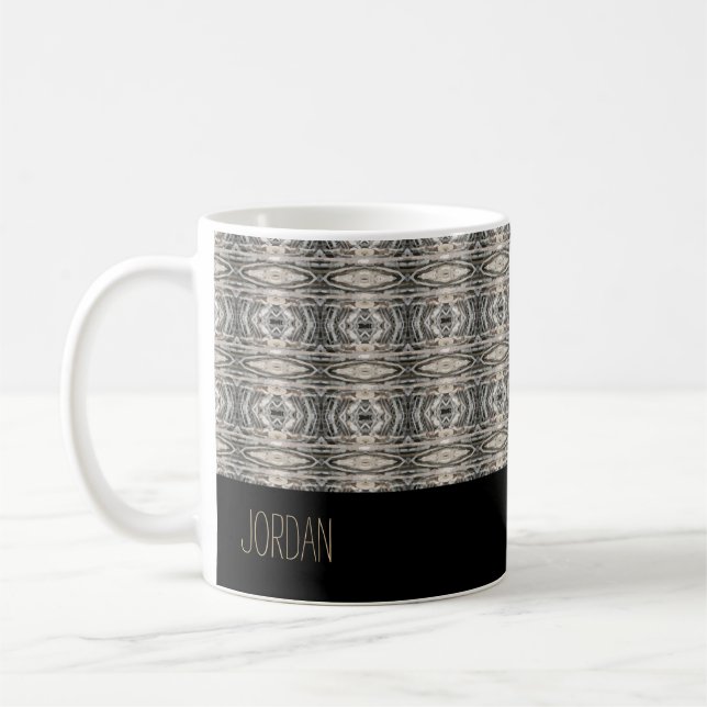 Mug Motif texturé Abstrait pacifique (Gauche)