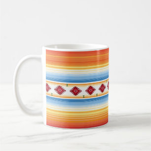 Mug Motif traditionnel mexicain de couverture de serap