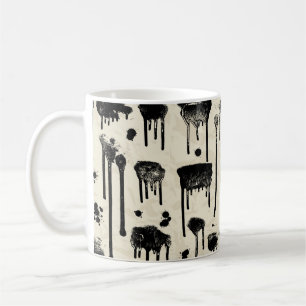 Mug Motif transparent Abstrait
