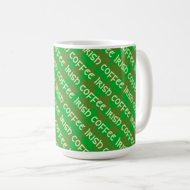 Mug Motif Trèfle (Devant droit)