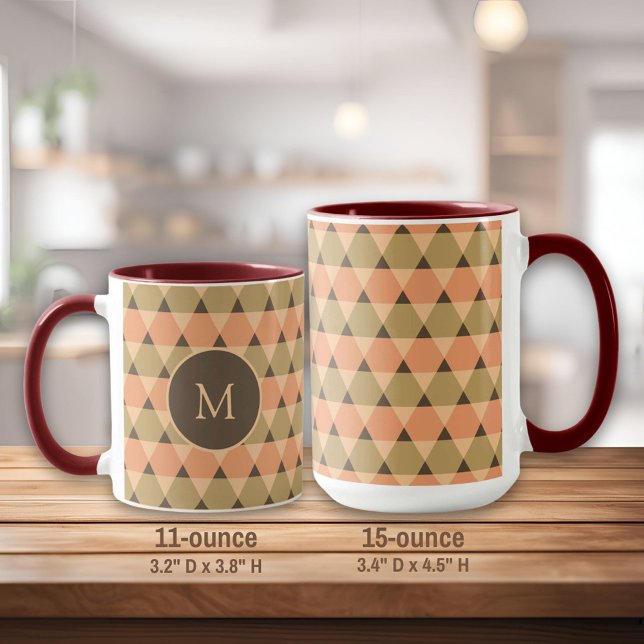Mug Motif triangles (Créateur téléchargé)