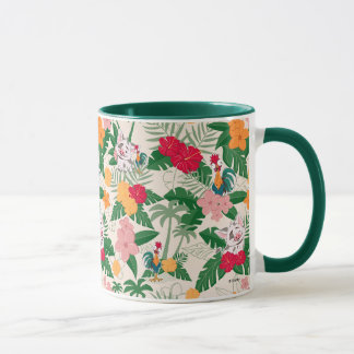 Mug Motif tropical de Pua et Heihei