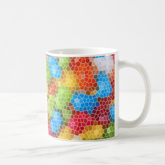 Mug Motif unique lumineux et coloré (Droite)