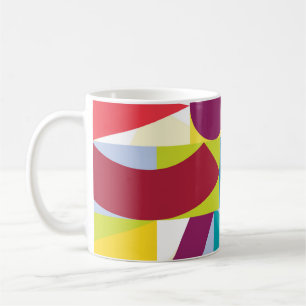 Mug Motif Vintage géométrique décoratif