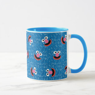 Mug Motif visage poilu de Grover