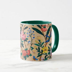 Mug Motifs populaires - oiseaux, papillons, abeilles..