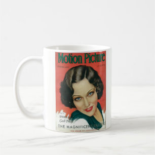 Mug Motion Picture Février 1931 Gloria Swanson couvert