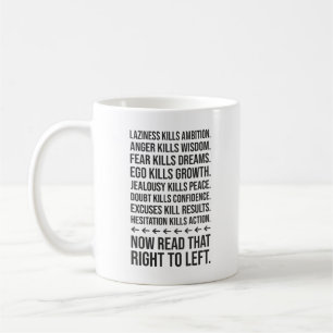 Mug Motivation De Succès, Gymnase, Hustle, Grind Inspi