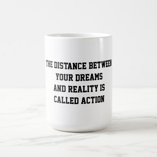 Mug Motivation Dire un café inspiré (Centre)