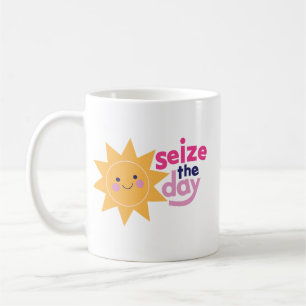 Mug Motivation ensoleillée joyeuse Smiling Sun Phrase