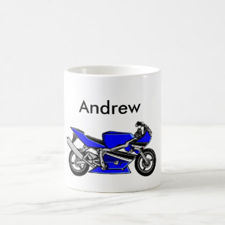 Mug Moto bleu