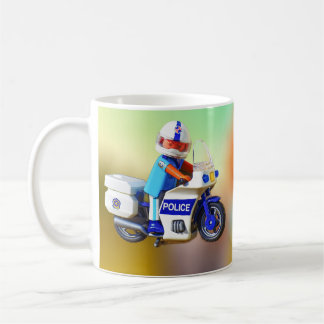 Mug moto de la police