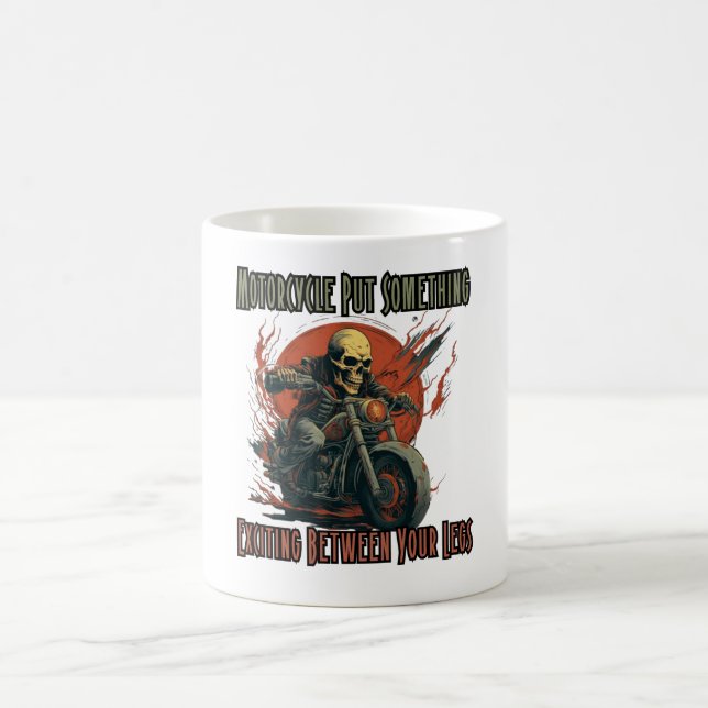 Mug Moto met quelque chose d'excitant entre votre jamb (Centre)