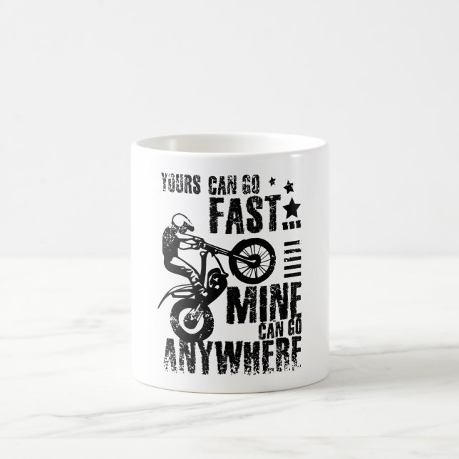 Mug Moto trial bike fast (Centre)